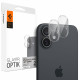 Spigen iPhone 16 / 16 Plus Optik.TR Αντιχαρακτικό Γυαλί για την Κάμερα - 2 Τεμάχια - Διάφανο