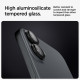 Spigen iPhone 16 / iPhone 16 Plus Optik Pro Glas.TR EZ Fit Αντιχαρακτικό Γυαλί για την Κάμερα - 2 Τεμάχια - Black