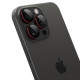 Spigen iPhone 14 Pro / 14 Pro Max / 15 Pro / 15 Pro Max / 16 Pro / 16 Pro Max Optik Pro Glas.TR EZ Fit Αντιχαρακτικό Γυαλί για την Κάμερα - 2 Τεμάχια - Black