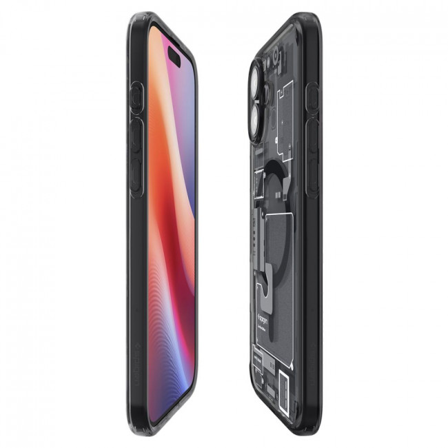 Spigen iPhone 16 Ultra Hybrid Mag Σκληρή Θήκη με Πλαίσιο Σιλικόνης Και MagSafe - Zero One 