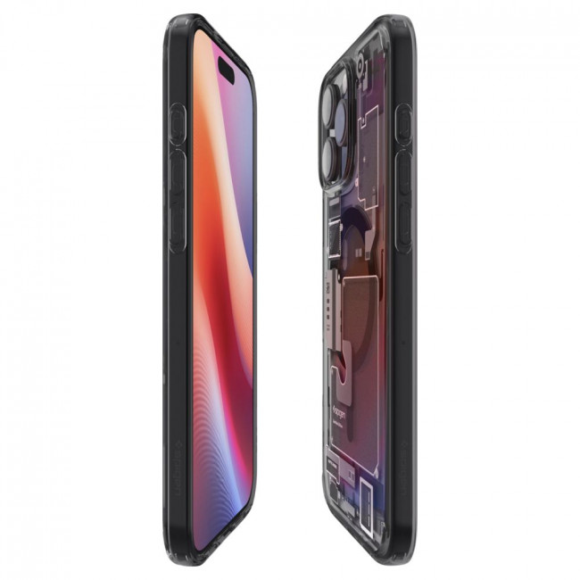 Spigen iPhone 16 Pro Ultra Hybrid Mag Σκληρή Θήκη με Πλαίσιο Σιλικόνης Και MagSafe - Zero One