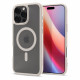 Spigen iPhone 16 Pro Max Ultra Hybrid Mag Σκληρή Θήκη με Πλαίσιο Σιλικόνης Και MagSafe - Frost Natural Titanium