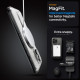 Spigen iPhone 16 Pro Ultra Hybrid Mag Σκληρή Θήκη με Πλαίσιο Σιλικόνης Και MagSafe - Frost Clear