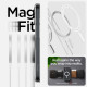 Spigen iPhone 16 Plus Ultra Hybrid Mag Σκληρή Θήκη με Πλαίσιο Σιλικόνης Και MagSafe - White