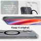 Spigen iPhone 16 Plus Ultra Hybrid Mag Σκληρή Θήκη με Πλαίσιο Σιλικόνης Και MagSafe - Black