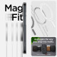 Spigen iPhone 16 Ultra Hybrid Mag Σκληρή Θήκη με Πλαίσιο Σιλικόνης Και MagSafe - Carbon Fiber