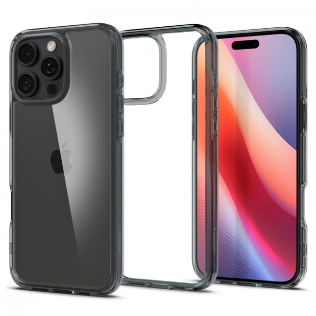 Spigen iPhone 16 Pro Ultra Hybrid Σκληρή Θήκη με Πλαίσιο Σιλικόνης - Space Crystal