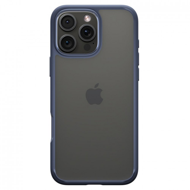 Spigen iPhone 16 Pro Ultra Hybrid Σκληρή Θήκη με Πλαίσιο Σιλικόνης - Navy Blue