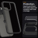 Spigen iPhone 16 Pro Ultra Hybrid Σκληρή Θήκη με Πλαίσιο Σιλικόνης - Matte Black