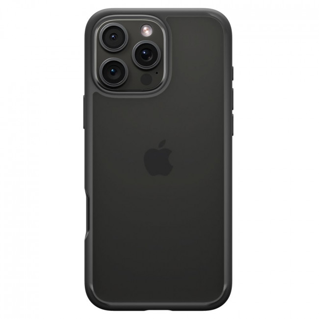 Spigen iPhone 16 Pro Max Ultra Hybrid Σκληρή Θήκη με Πλαίσιο Σιλικόνης - Frost Black