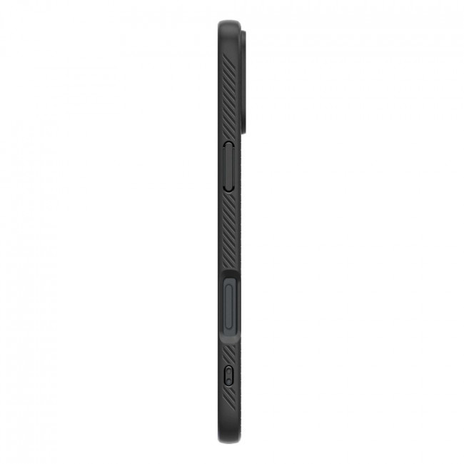 Spigen iPhone 16 Liquid Air Θήκη Σιλικόνης - Matte Black