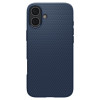 Spigen iPhone 16 Liquid Air Θήκη Σιλικόνης - Navy Blue