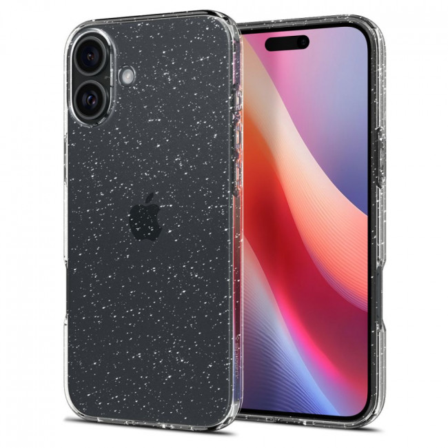 Spigen iPhone 16 Liquid Crystal Θήκη Σιλικόνης - Glitter Crystal