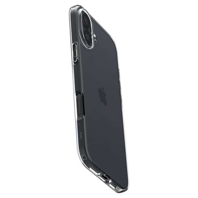 Spigen iPhone 16 Plus Liquid Crystal Θήκη Σιλικόνης - Crystal Clear