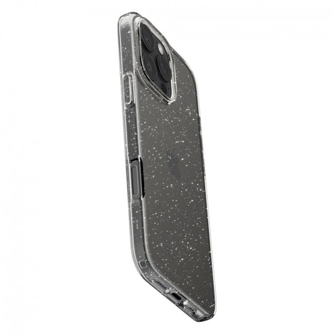 Spigen iPhone 16 Pro Liquid Crystal Θήκη Σιλικόνης - Glitter Crystal