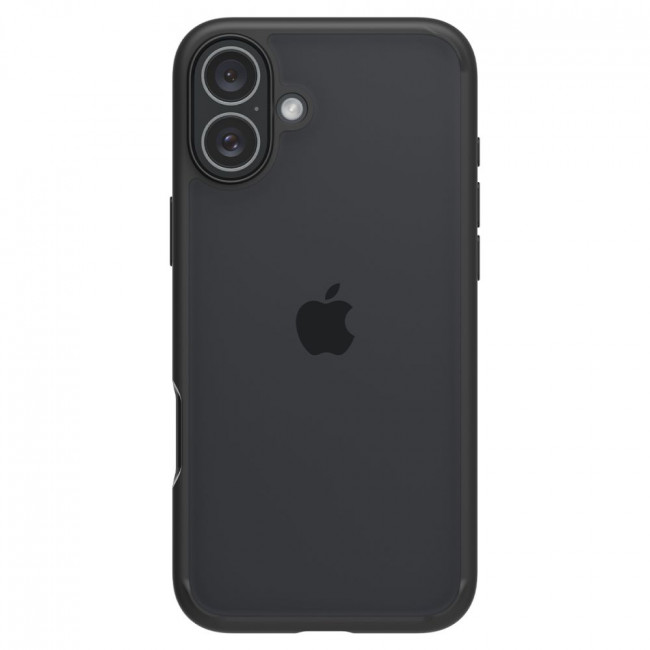 Spigen iPhone 16 Plus Ultra Hybrid Σκληρή Θήκη με Πλαίσιο Σιλικόνης - Matte Black