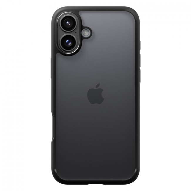 Spigen iPhone 16 Ultra Hybrid Σκληρή Θήκη με Πλαίσιο Σιλικόνης - Matte Black