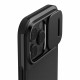 Spigen iPhone 16 Pro Optik Armor Mag Θήκη Σιλικόνης με Κάλυμμα για την Κάμερα και MagSafe - Black