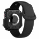 Spigen Θήκη Apple Watch 10 - 42MM Rugged Armor - Matte Black