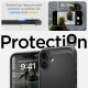 Spigen iPhone 16 Rugged Armor Mag Θήκη TPU με MagSafe - Matte Black