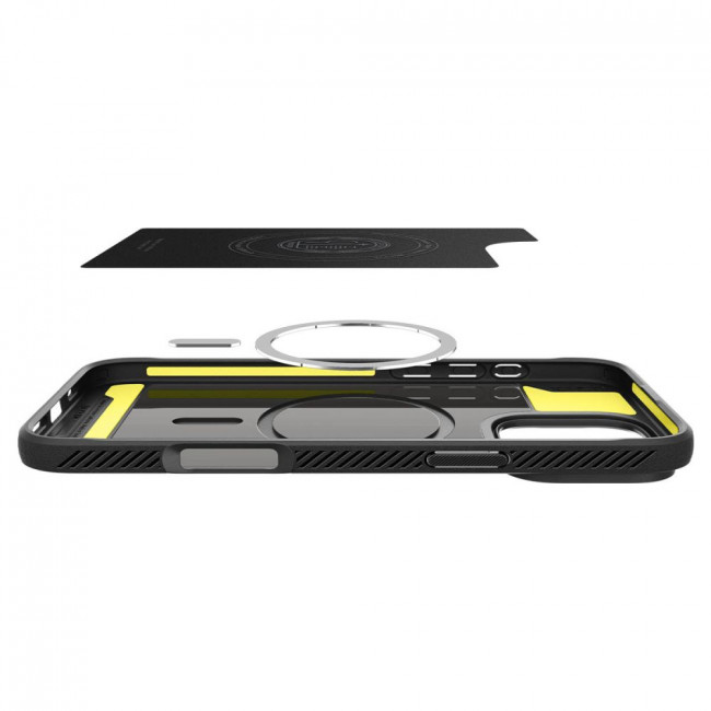 Spigen iPhone 16 Pro Max Rugged Armor Mag Θήκη TPU με MagSafe - Matte Black