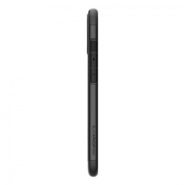 Spigen iPhone 16 Slim Armor Mag Σκληρή Θήκη με Stand και MagSafe - Black