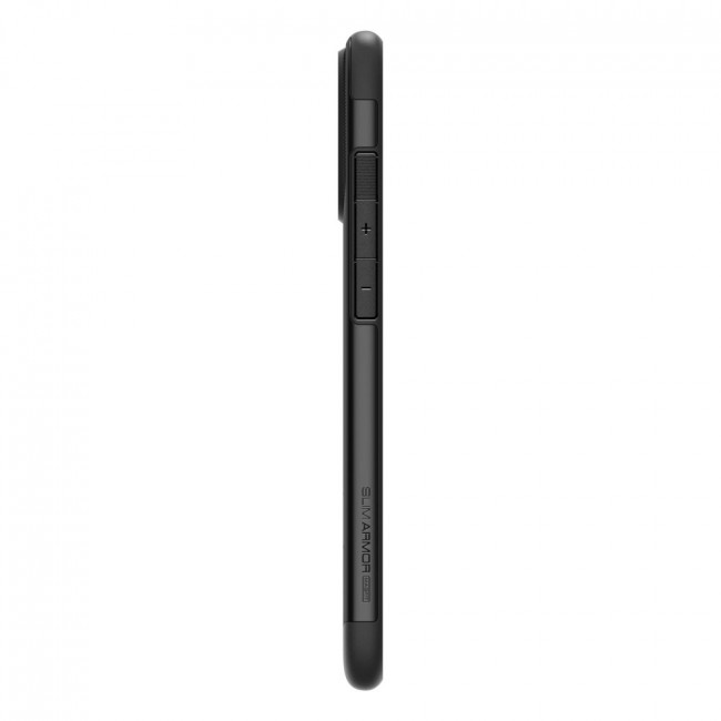 Spigen iPhone 16 Pro Slim Armor Mag Σκληρή Θήκη με Stand και MagSafe - Black