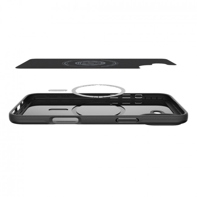 Spigen iPhone 16 Thin Fit Mag Θήκη με MagSafe - Black