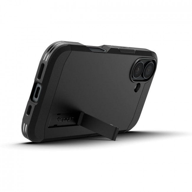 Spigen iPhone 16 Plus Tough Armor Mag Σκληρή Θήκη με MagSafe - Black