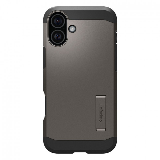 Spigen iPhone 16 Tough Armor Mag Σκληρή Θήκη με MagSafe - Gunmetal