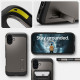 Spigen iPhone 16 Tough Armor Mag Σκληρή Θήκη με MagSafe - Gunmetal