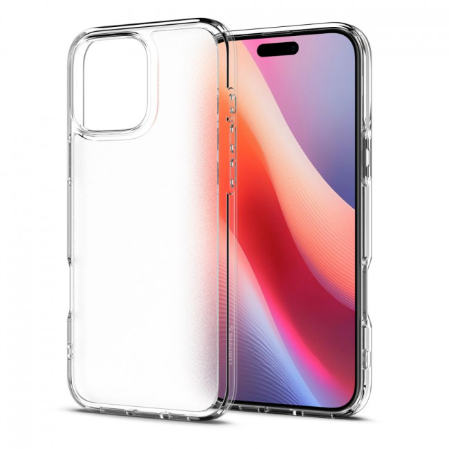 Spigen iPhone 16 Pro Ultra Hybrid Σκληρή Θήκη με Πλαίσιο Σιλικόνης - Frost Clear