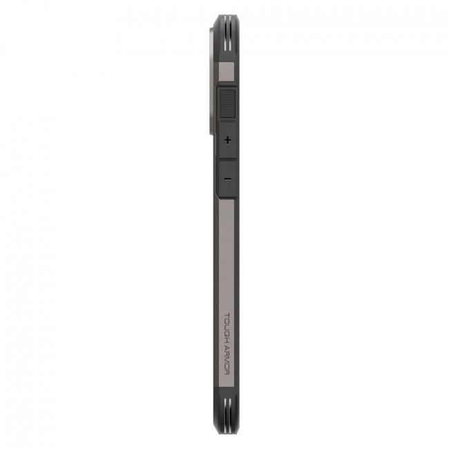 Spigen iPhone 16 Pro Tough Armor Mag Σκληρή Θήκη με MagSafe - Gunmetal