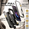 Supcase iPhone 16 Pro - UB Pro Mag Σκληρή Θήκη με Προστασία Οθόνης και Stand με MagSafe - Black