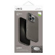 Uniq iPhone 16 Pro Lyden MagClick Σκληρή Θήκη με Επένδυση Συνθετικού Δέρματος και MagSafe - Grey / Flint Grey