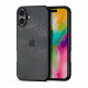 Dux Ducis iPhone 16 Plus Aimo Series Σκληρή Θήκη με Πλαίσιο Σιλικόνης - Black