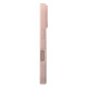 Uniq iPhone 16 Pro Lino Hue Magclick Θήκη Σιλικόνης με MagSafe - Pink / Blush Pink