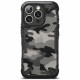 Ringke iPhone 16 Pro Fusion X Σκληρή Θήκη με Πλαίσιο Σιλικόνης - Camo Black