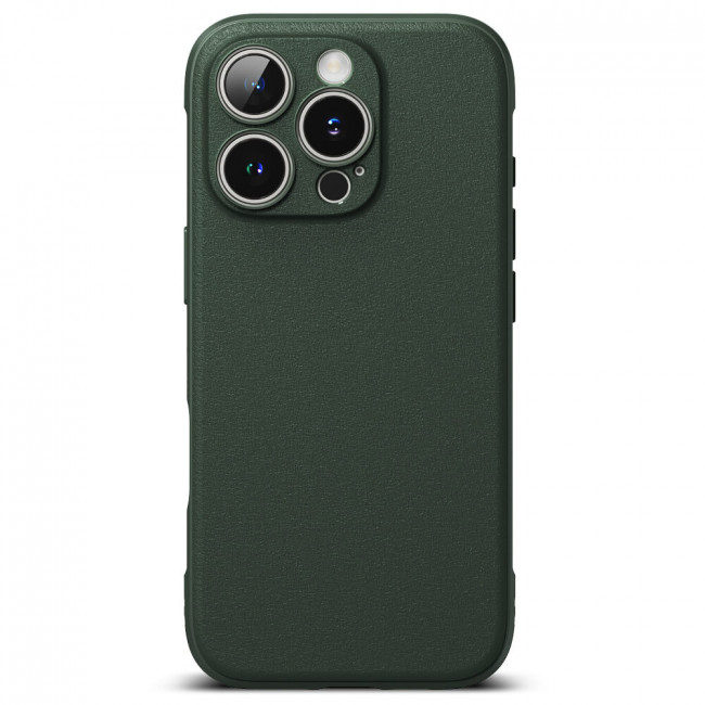 Ringke iPhone 16 Pro Onyx Durable TPU Case Θήκη Σιλικόνης - Dark Green