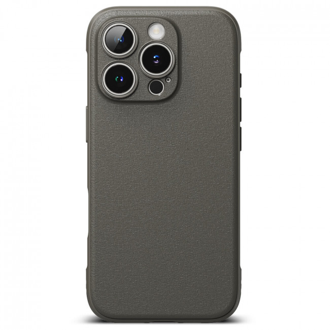 Ringke iPhone 16 Pro Onyx Durable TPU Case Θήκη Σιλικόνης - Grey