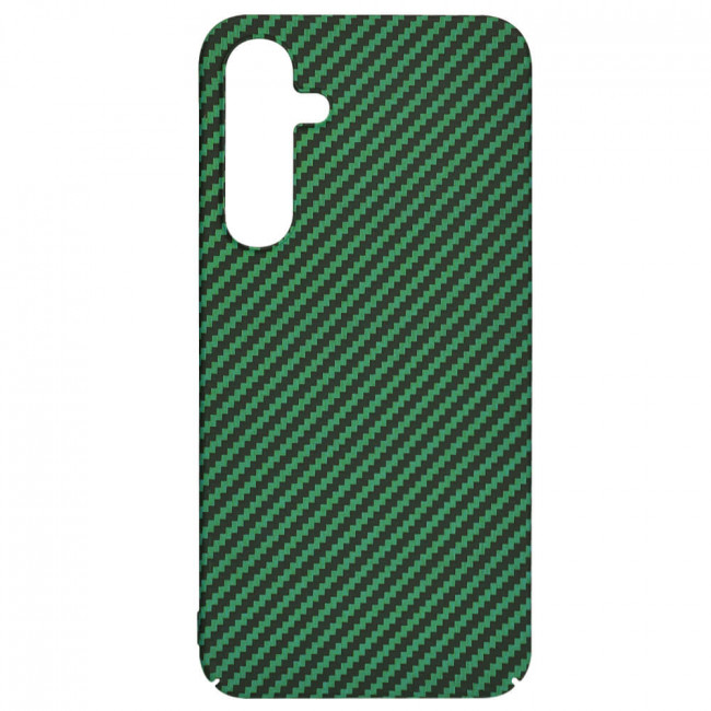 Techsuit Samsung Galaxy A35 5G Σκληρή Θήκη Carbonite FiberShell - Green