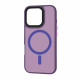 Techsuit iPhone 16 Pro - HaloFrost MagSafe - Σκληρή Θήκη με Πλαίσιο Σιλικόνης - Deep Purple