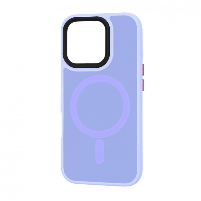 Techsuit iPhone 16 Pro - HaloFrost MagSafe - Σκληρή Θήκη με Πλαίσιο Σιλικόνης - Light Purple