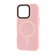 Techsuit iPhone 16 Pro - HaloFrost MagSafe - Σκληρή Θήκη με Πλαίσιο Σιλικόνης - Pink