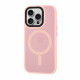 Techsuit iPhone 16 Pro - HaloFrost MagSafe - Σκληρή Θήκη με Πλαίσιο Σιλικόνης - Pink