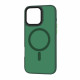 Techsuit iPhone 16 Pro Max - HaloFrost MagSafe - Σκληρή Θήκη με Πλαίσιο Σιλικόνης - Midnight Green