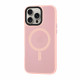 Techsuit iPhone 16 Pro Max - HaloFrost MagSafe - Σκληρή Θήκη με Πλαίσιο Σιλικόνης - Pink