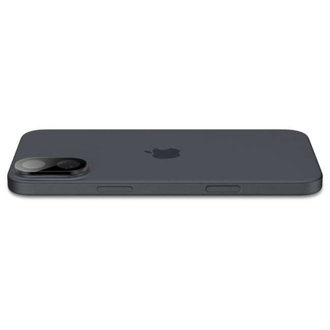 Spigen iPhone 16 / 16 Plus Optik Glas.TR Αντιχαρακτικό Γυαλί για την Κάμερα - 2 Τεμάχια - Black