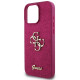 Guess iPhone 16 Pro - Fixed Glitter Big 4G - Σκληρή Θήκη με Πλαίσιο Σιλικόνης - Purple - GUHCP16LHG4SGU