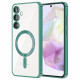 Techsuit Samsung Galaxy A35 5G - Luxury Crystal MagSafe - Θήκη Σιλικόνης - Light Green